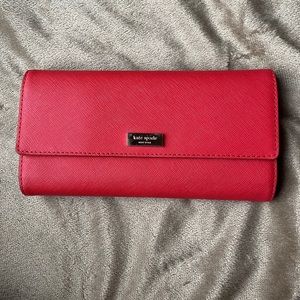 Kate Spade Red Wallet